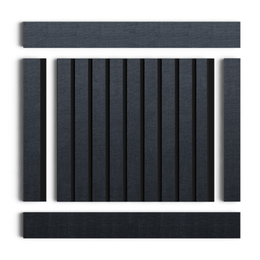 Стеновая панель HiWood декорированная, 270x12 см