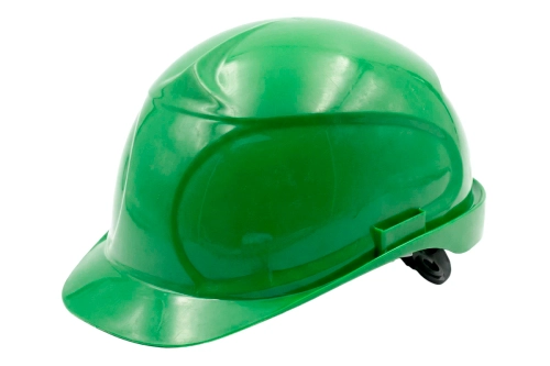 Каска зеленая (с храповым механизмом)