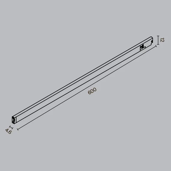 Трековый светильник Базис / Basis Levity 2700К 10Вт 100° Technical tr190-1-10w2.7k-b