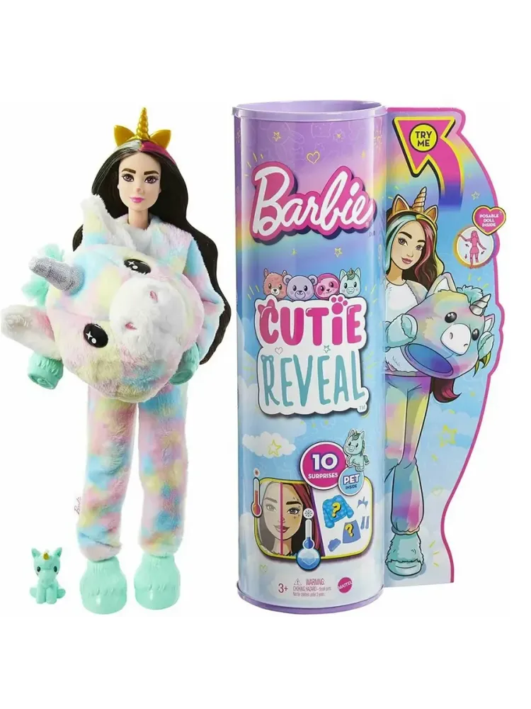 Кукла Барби Cutie Reveal Милашка-проявляшка HJL56