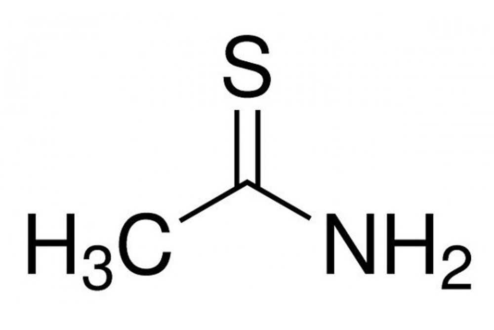 тиоацетамид формула