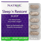 Natrol, Sleep 'n Restore®, 20 таблеток