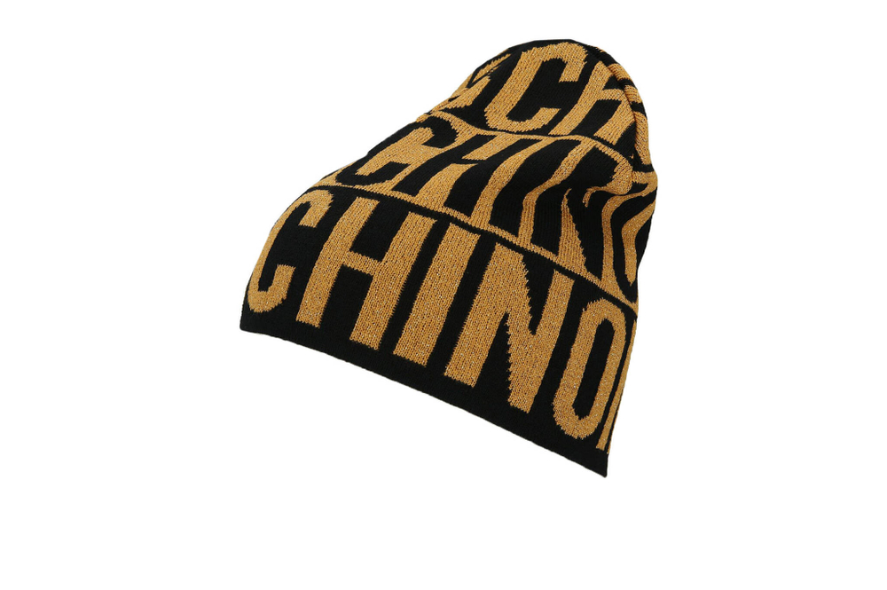 шапка Moschino - горчичный(65165 M2337)