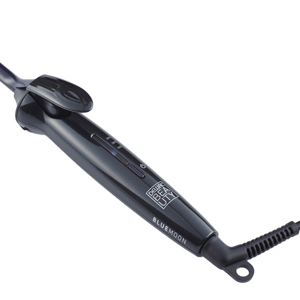 Плойка для афролоконов 9мм с терморегулятором Dewal Beauty Blue Moon HI3009
