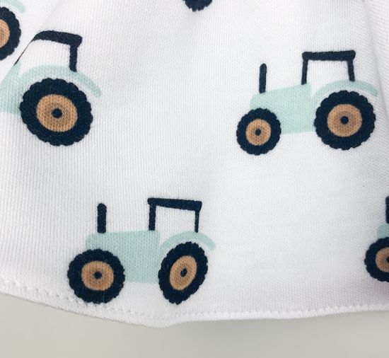 Двусторонний нагрудник Тракторы