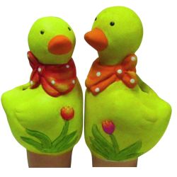 GKS53-08 GREEN APPLE Ороситель декоративный Утка 6*6*15.5 | GREEN APPLE