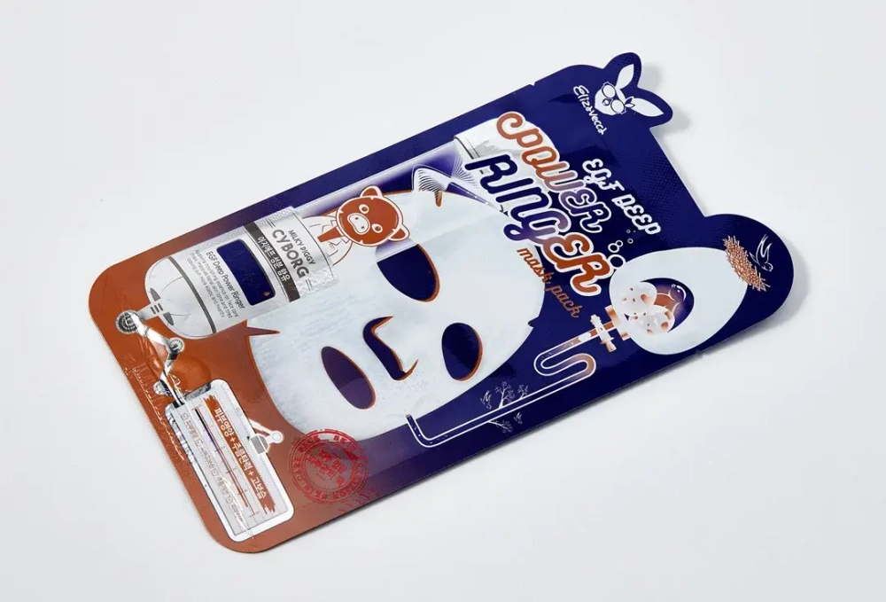 Elizavecca Тканевая маска для лица ЭПИДЕРМАЛЬНЫЙ ФАКТОР EGF Deep Power Ringer Mask Pack