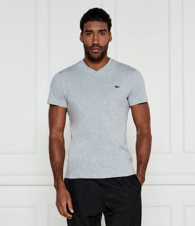 Футболка Lacoste - серый(TH5077)