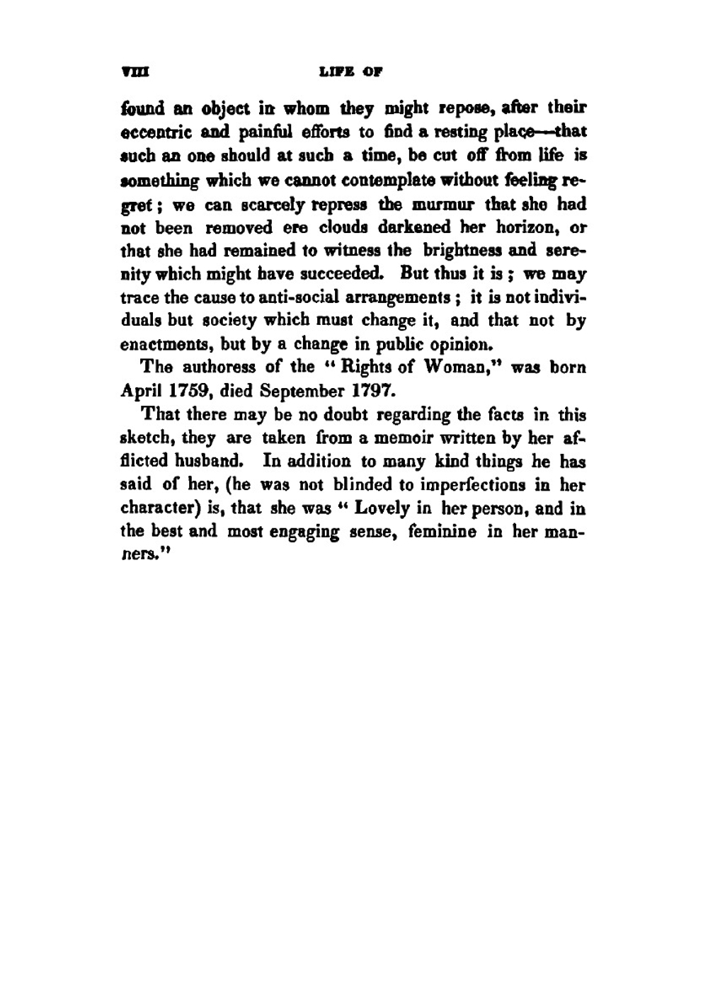 A vindication of the rights of woman. With strictures on political and moral | Mary Wollstonecraft