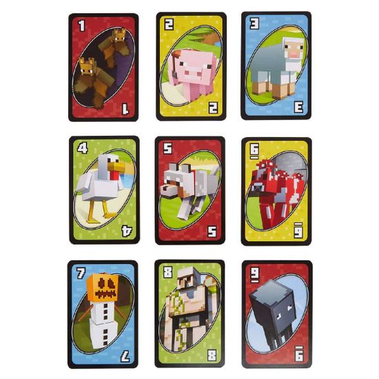 Настольная игра UNO Майнкрафт