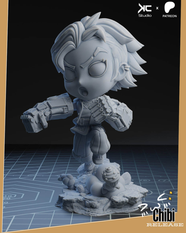 фигурка Вай Аркейн Лига легенд чиби