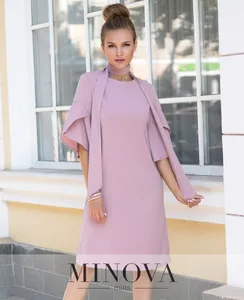 Платье 3101-розовый Minova