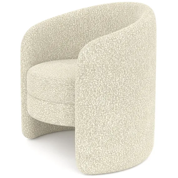 Кресло Ellipse E7.4 (молочный, букле)