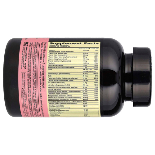 Optimum Nutrition, Opti-Women®, мультивитаминная добавка для активных женщин, 60 капсул