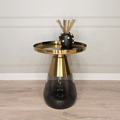 Ваза Black little golden balls  vase