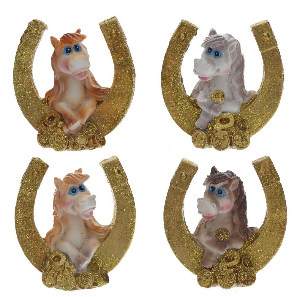 GAEM Фигурка декоративная "Лошадка", L6,5 W4 H7 см, 4в.