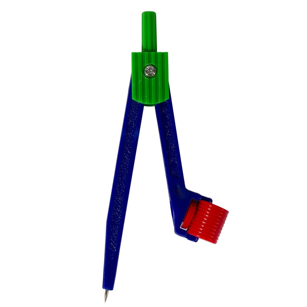 Готовальня Alingar, 10 предметов, пластик. циркуль, механический карандаш, ч/г карандаш, набор линеек 4шт, точилка, ластик, пластиковый футляр