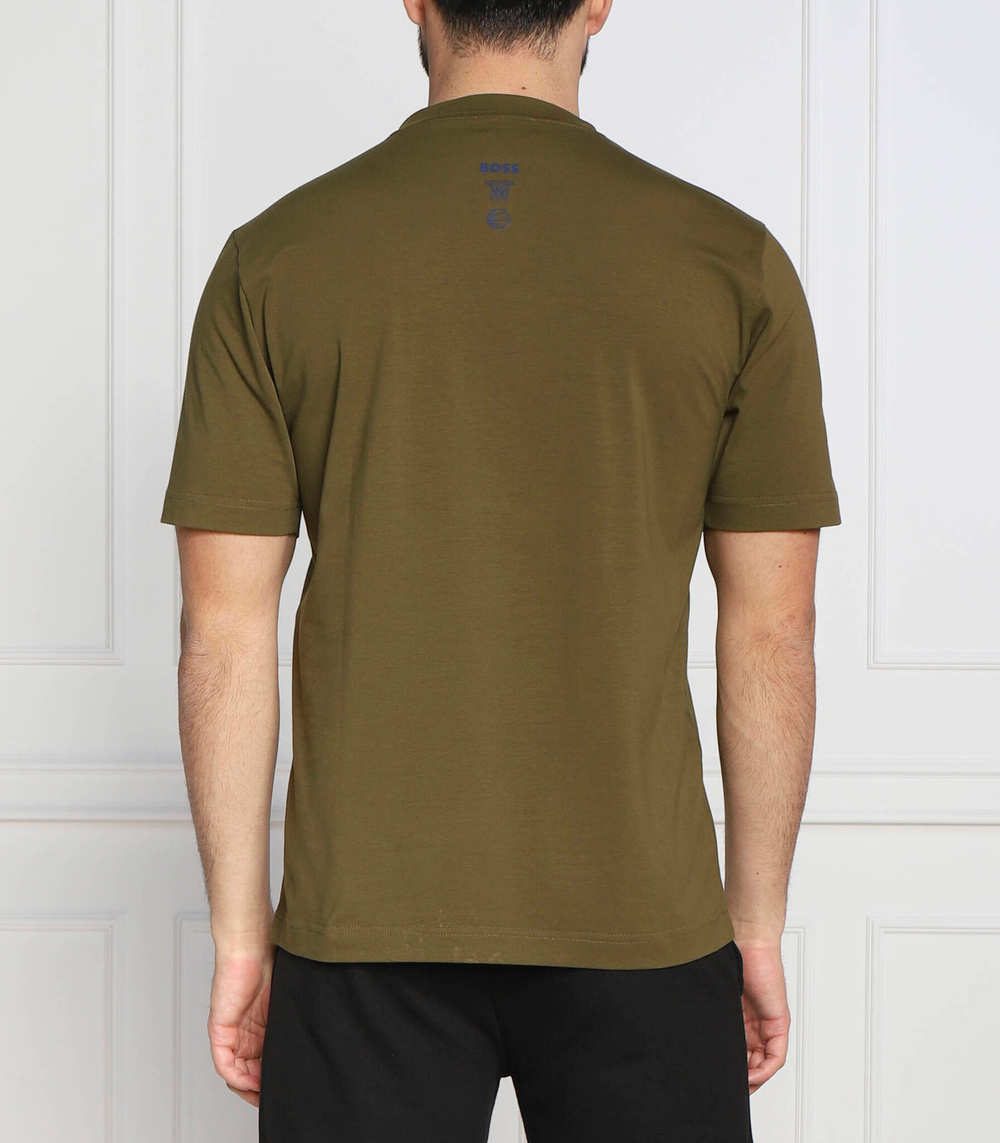 футболка t_basket_4 boss x nba BOSS ORANGE - оливковый(50477424)