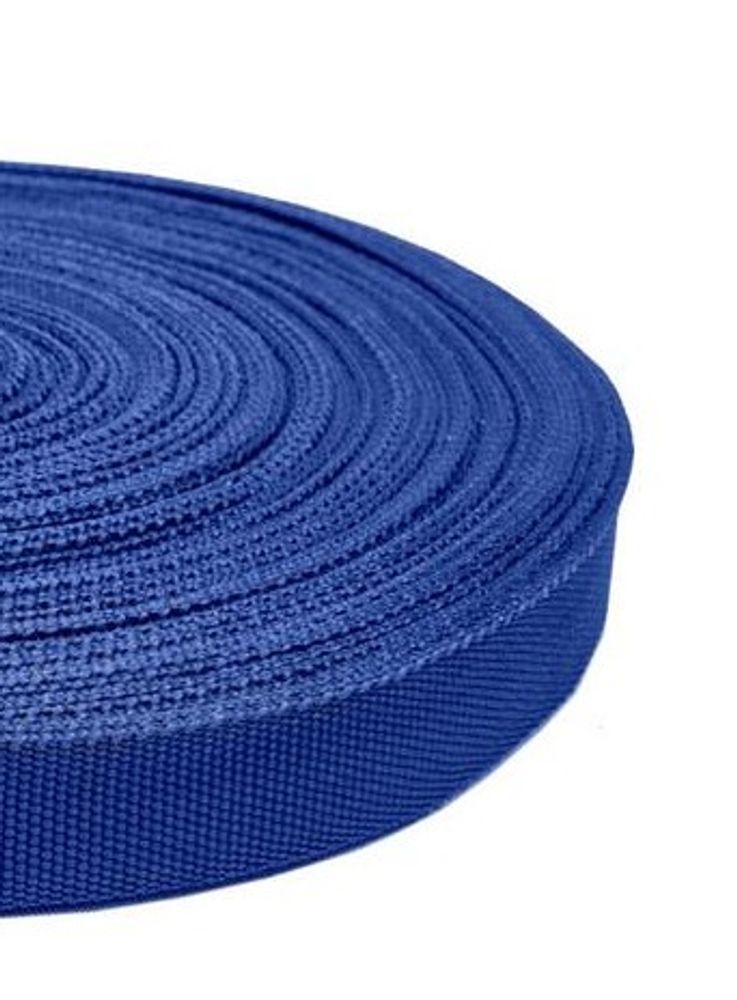 Лента окантовочная (стропа) 7,5 гр/м, ш. 22 мм, василёк