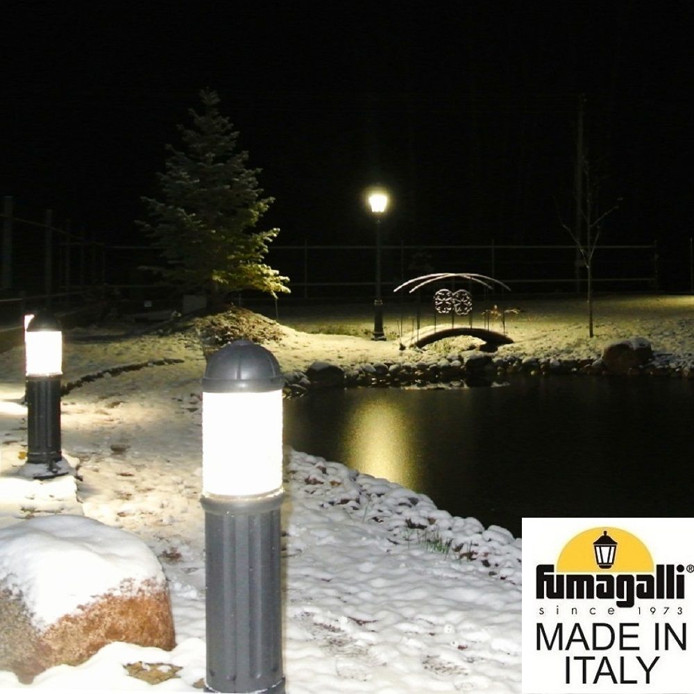 Садовый светильник-столбик FUMAGALLI SAURO 1100 D15.555.000.AXD1L.CRB