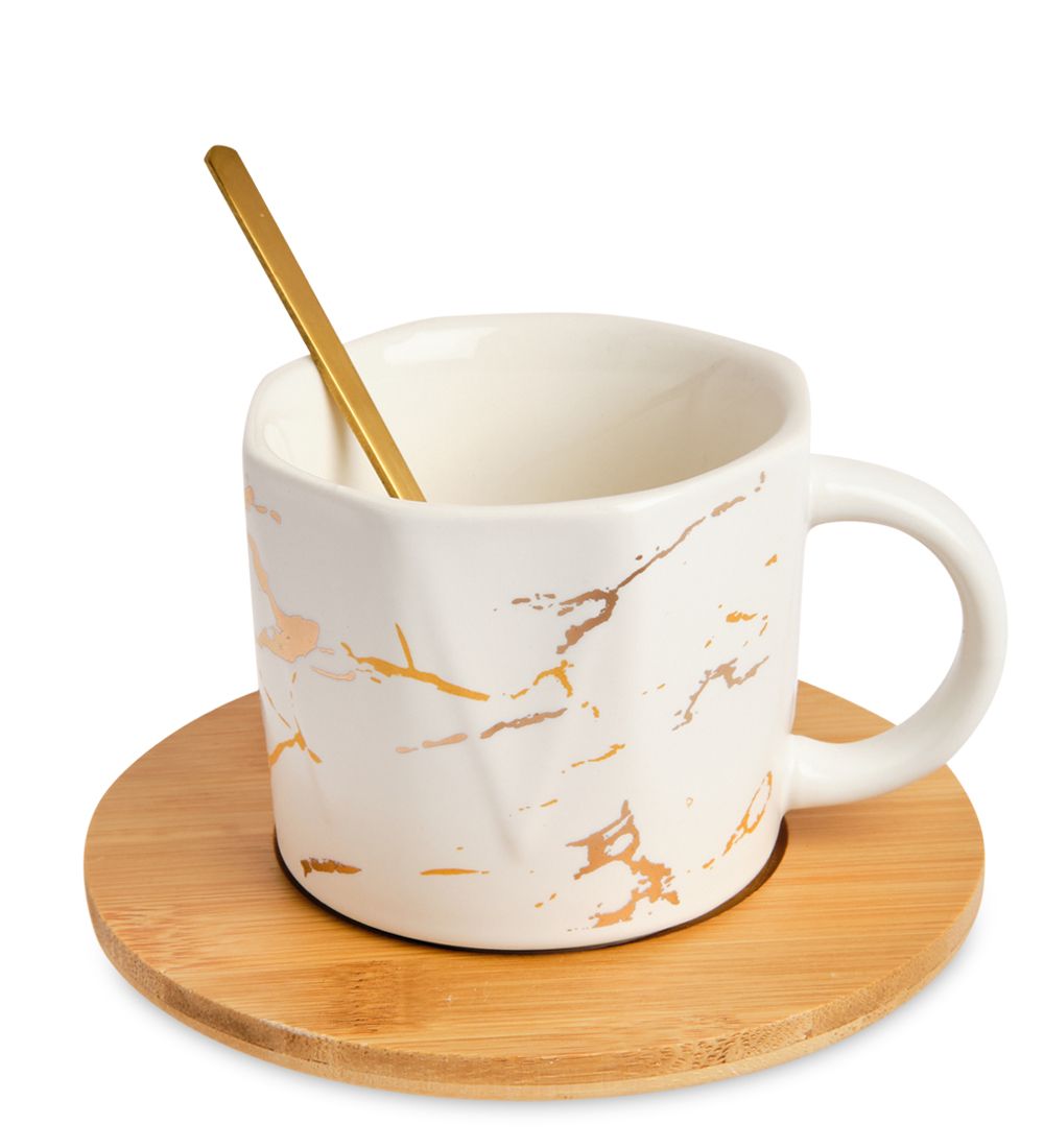 MUG-400/1 Чайная пара «Мрамор»