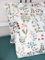 Купить постельное белье ODA белое с узором