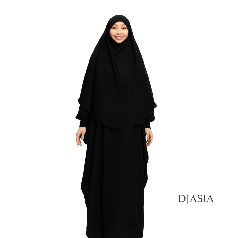 SET: ABAYA AND KHIMAR FROM DUBAI SILK
