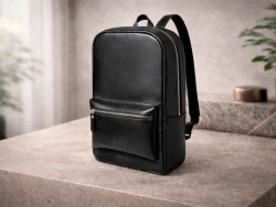 Рюкзак из натуральной кожи "Norvin Black"