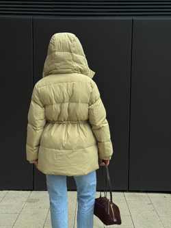 Пуховик Bob зеленое яблоко