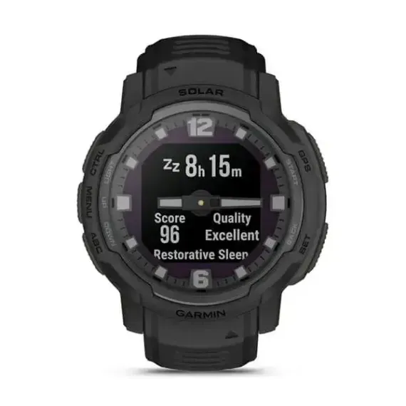 Garmin Instinct Crossover Solar - Tactical Edition, черный