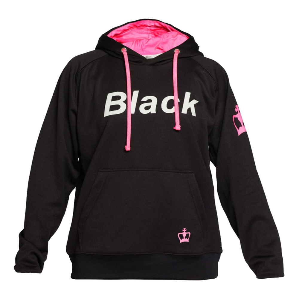 Мужская кофта теннисная Black Crown Ainsa Hoody - Black, Pink