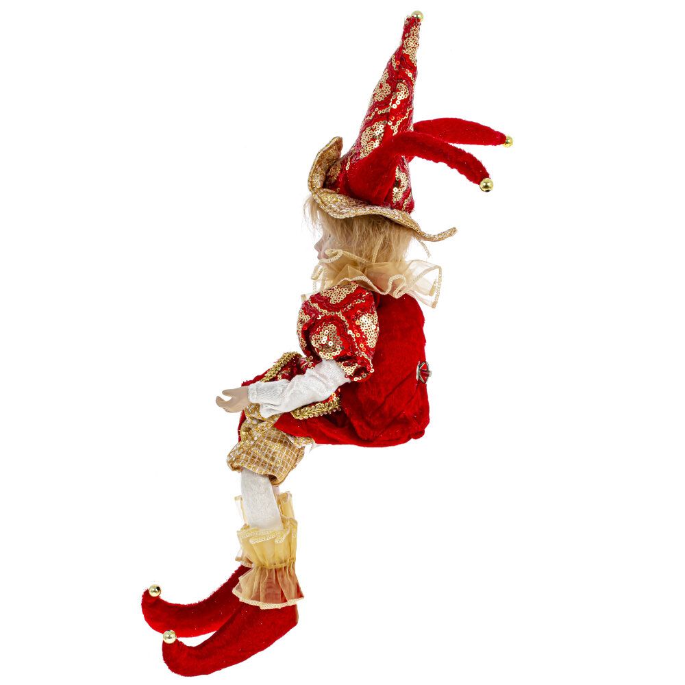 GAEM Изделие декоративное "Клоун" (музыкальный) L18 W13 H49 см (разм.полка 30 см)