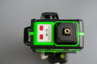 Лазерный уровень / нивелир Hilda 360 градусов 3D /12 линий, зеленый луч без магнитного крепления