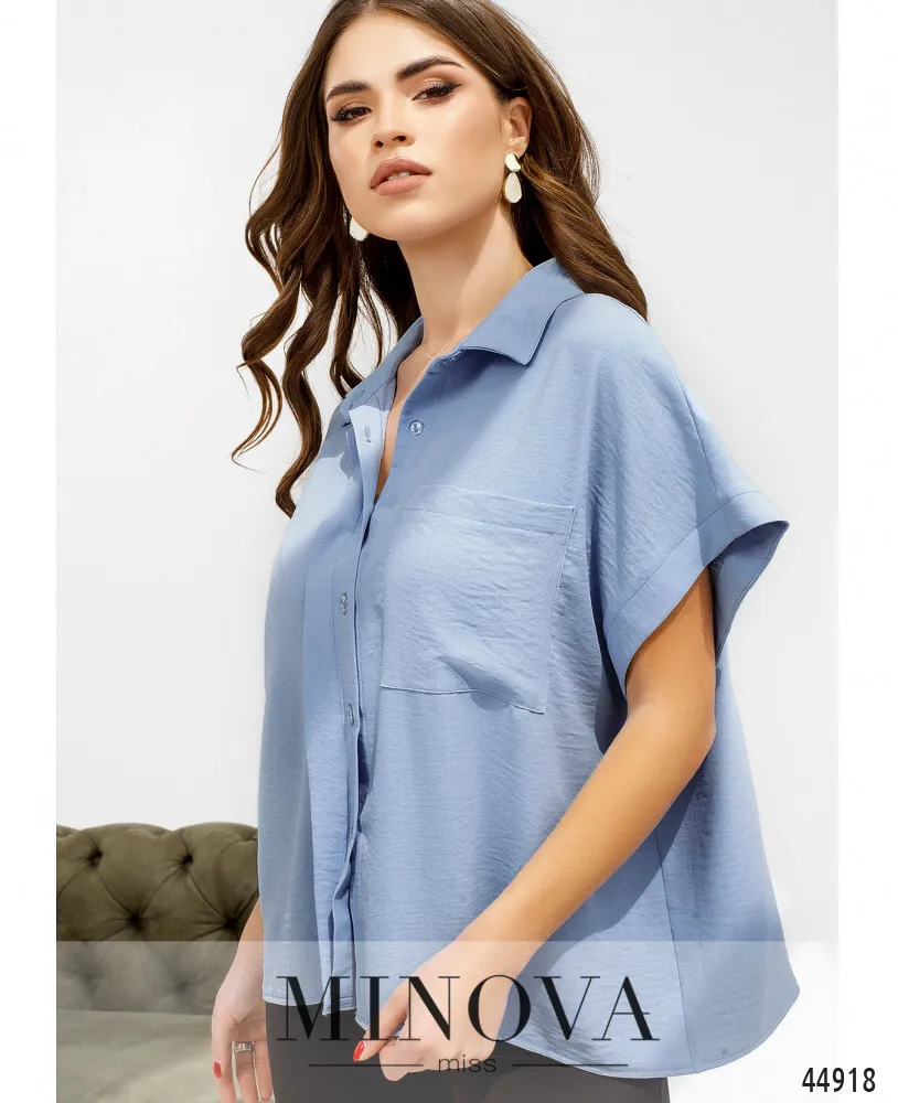 Рубашка 4140-голубой Minova