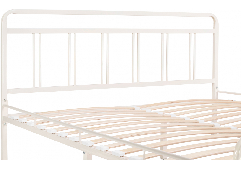 Кровать Woodville Рейк 140х200 белая