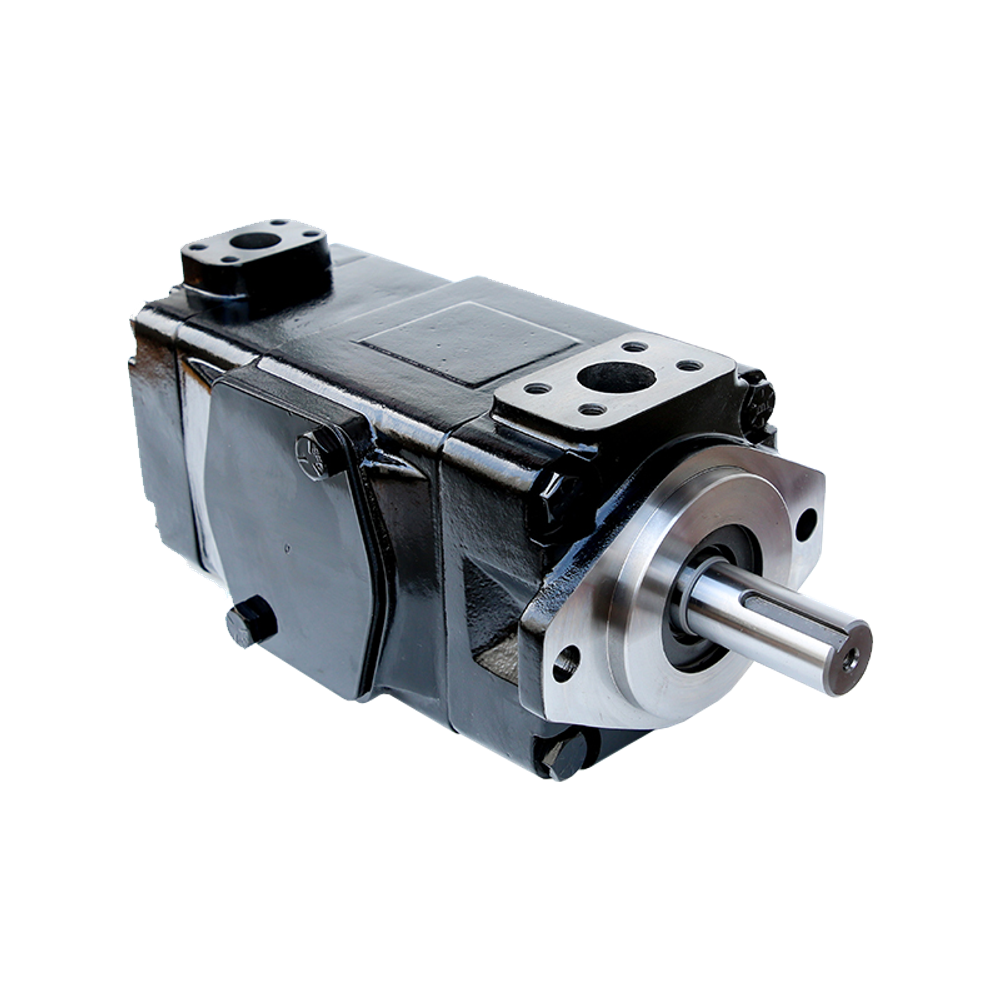 T67EC062B201R00A100 - Пластинчатый нерегулируемый двухпоточный насос серии T67EC с рабочим объемом 196,7+66 см3