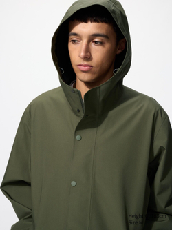 UNIQLO Куртка BLOCKTECH, оливковый