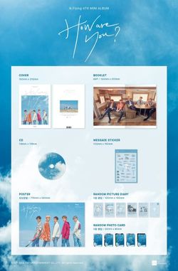 Альбом N.Flying - How are You? 4th Mini Album