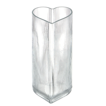 Ваза тм LADECOR "Сердце" 19х8,4 см, стекло