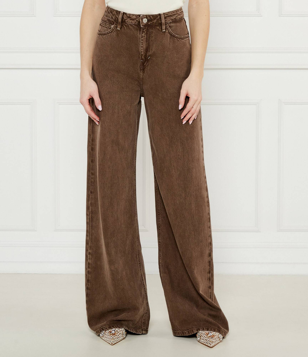 Джинсы BELLFLOWER GUESS - коричневый(W5RA82 WFD53)