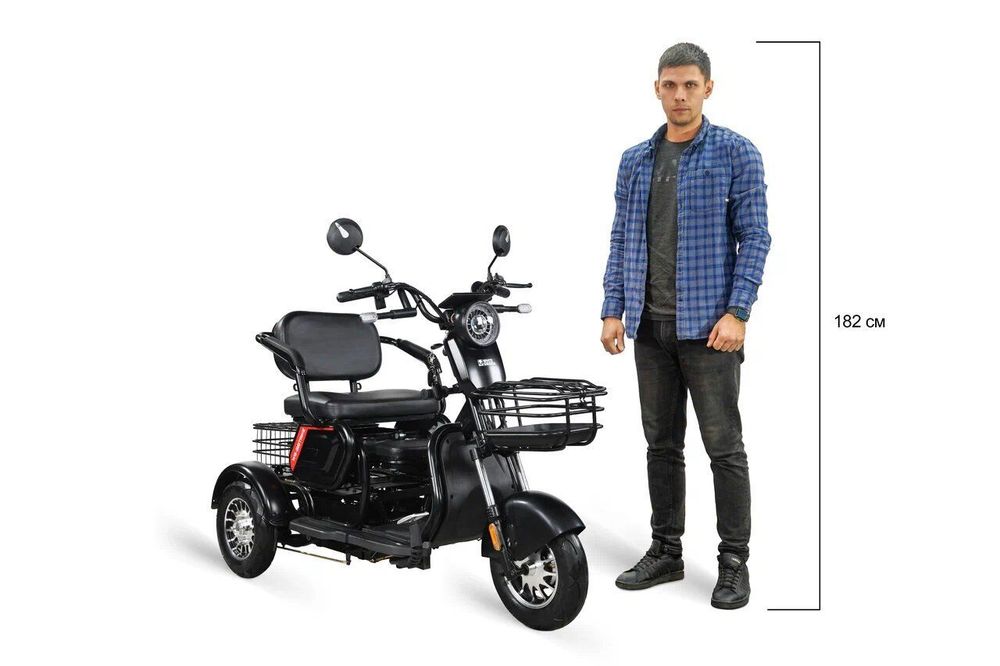 Электроскутер WHITE SIBERIA SIBTRIKE 2000W фото 9 фото №11