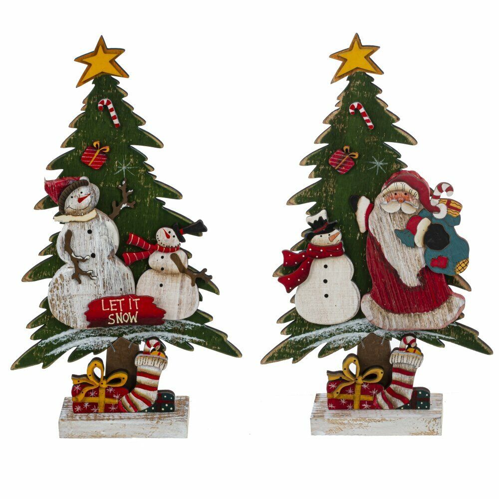 GAEM Фигурка декоративная "Ёлка",L18 W5 H31 см, 2в.