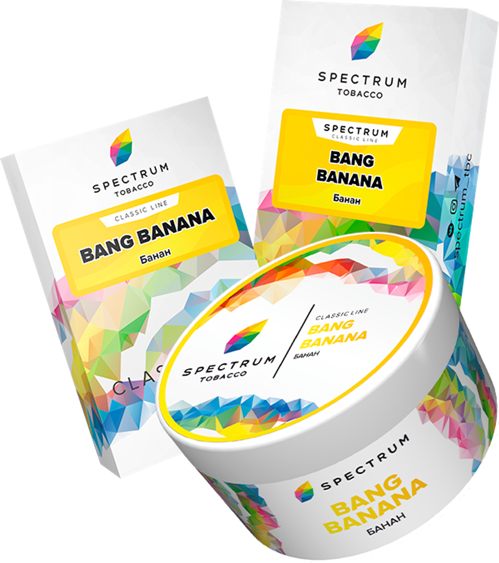 Табак Spectrum Classic Line Bang Banana (Банан) 200г