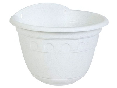 Кашпо настенное Колывань-мрамор d=24 см