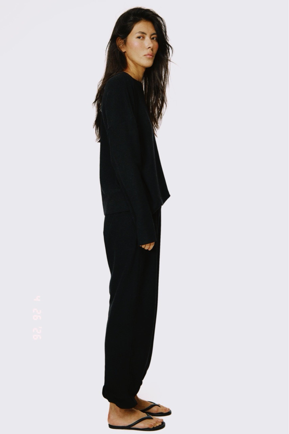 PANTS PLUSH BLACK