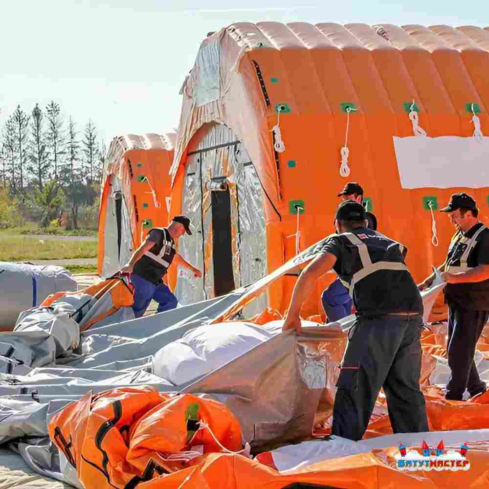 Пневмокаркасный ангар «Рубеж 2» 15×8×4 м — из ПВХ для ремонта и хранения техники