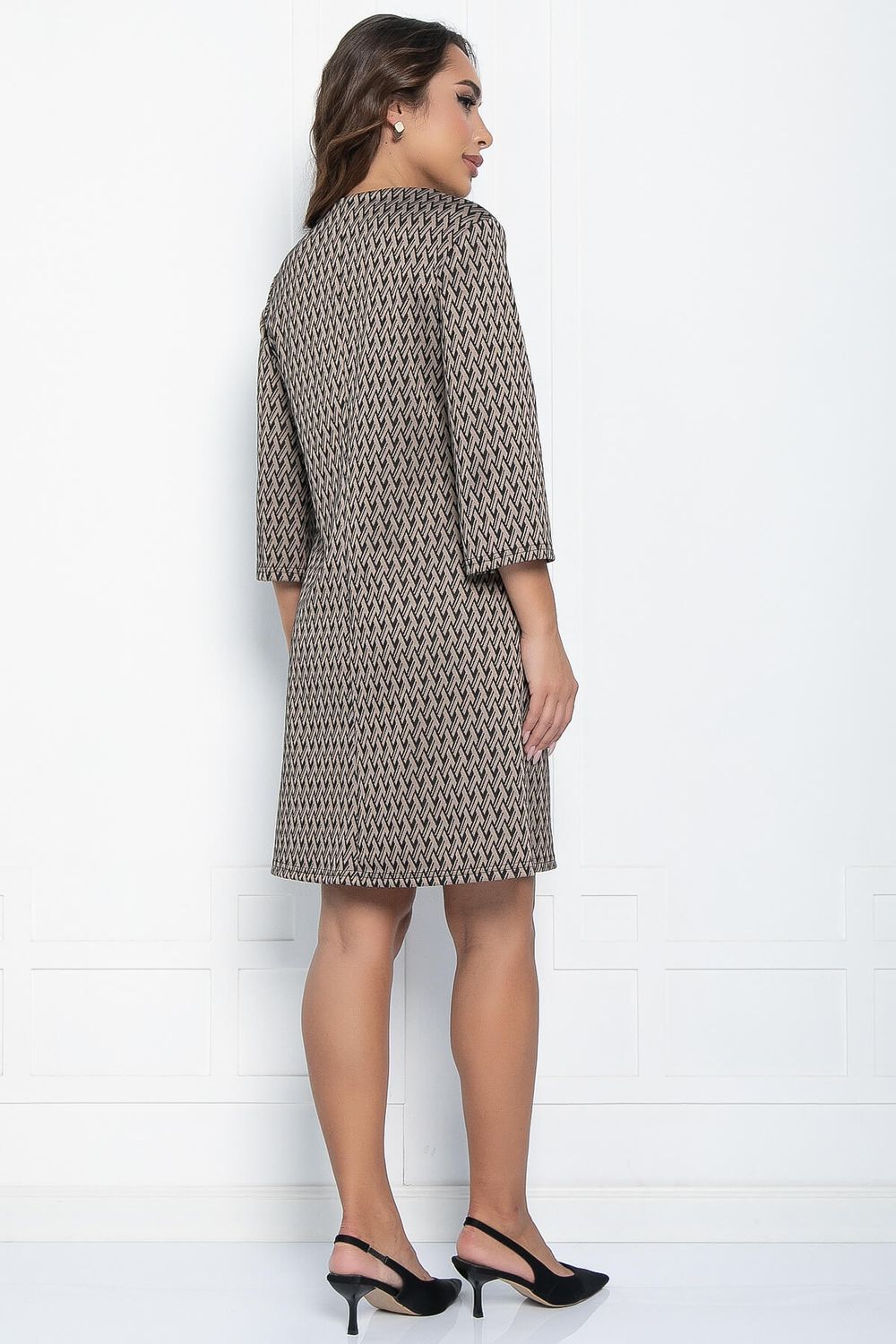 Платье Элиан (коричневое) П11019 LT Collection