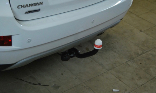 Фаркоп Changan CS35 2016-2023, условно-съемный,(без электрики) Трейлер.8400