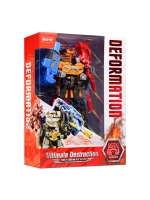 Робот-трансформер 5 в 1 Храбрый воин для мальчиков