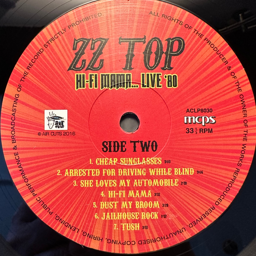 ZZ-Top - Hi-Fi Mama... Live '80 (Европа 2016г.)